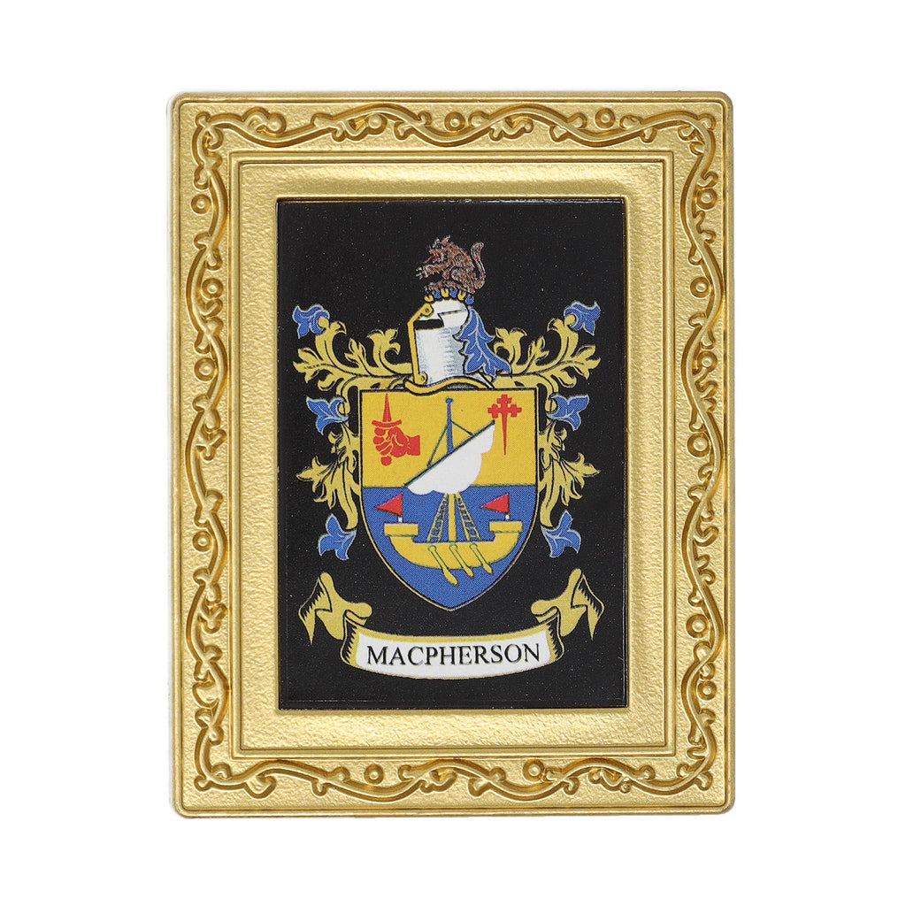 Coat Of Arms Fridge Magnet Macpherson