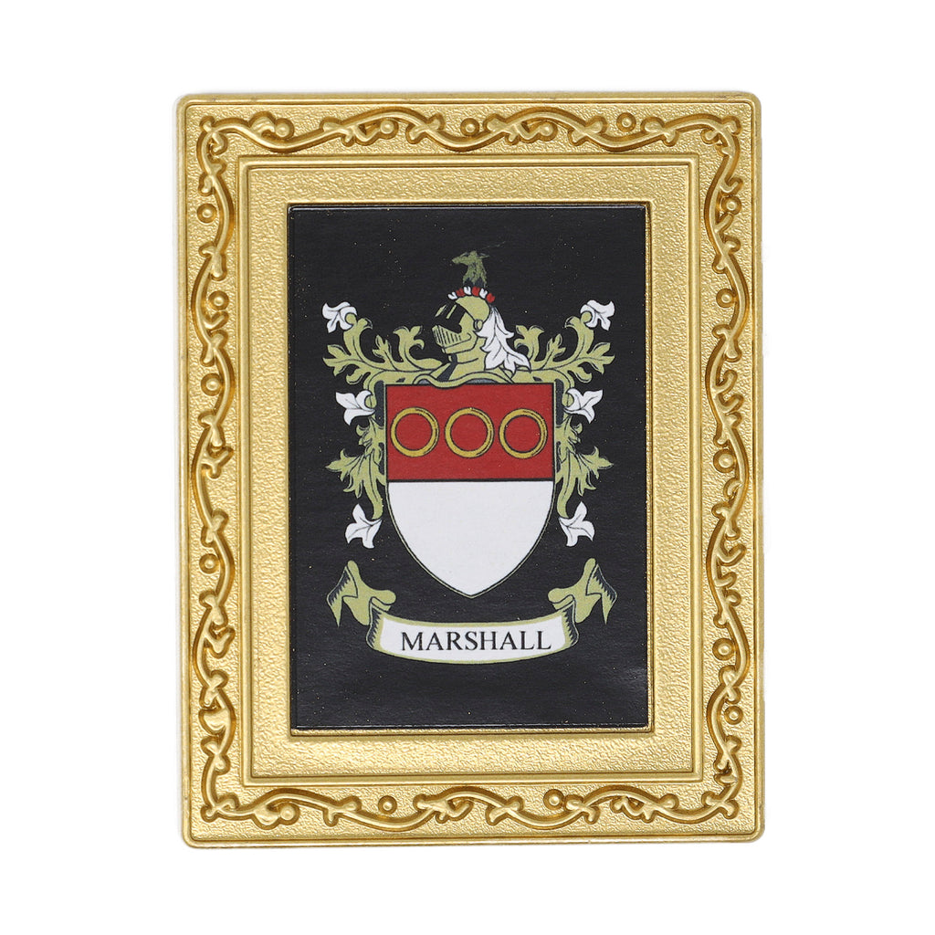 Coat Of Arms Fridge Magnet Marshall