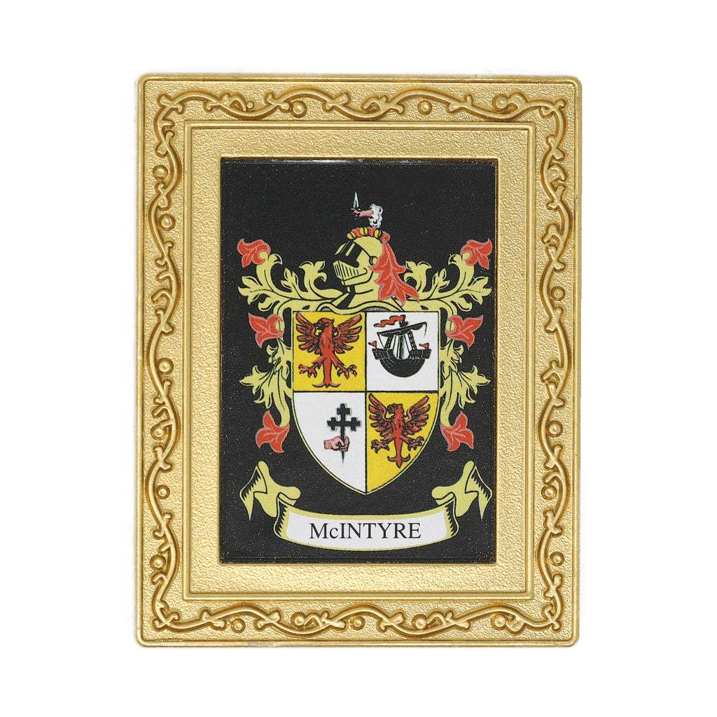 Coat Of Arms Fridge Magnet Mcintyre