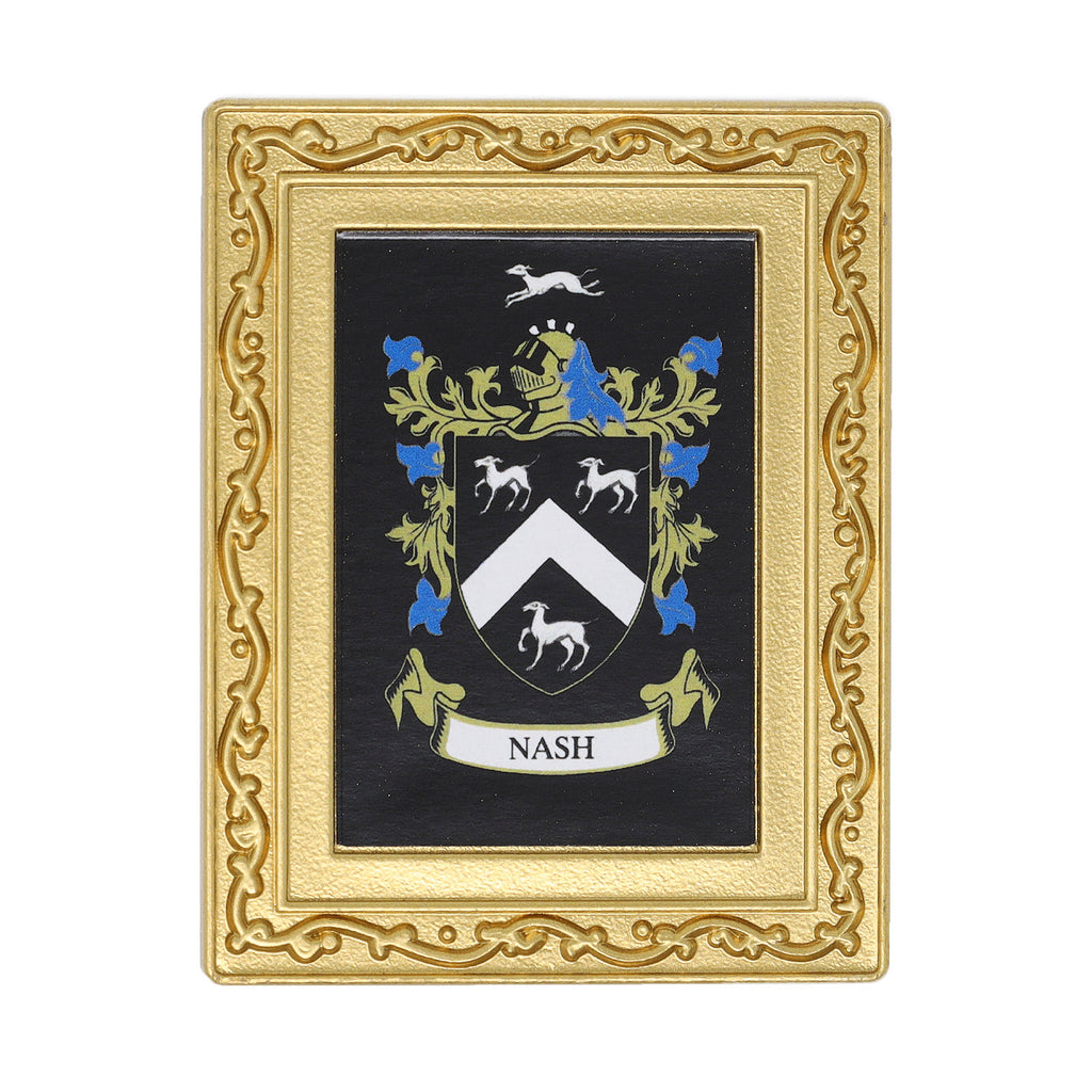 Coat Of Arms Fridge Magnet Nash