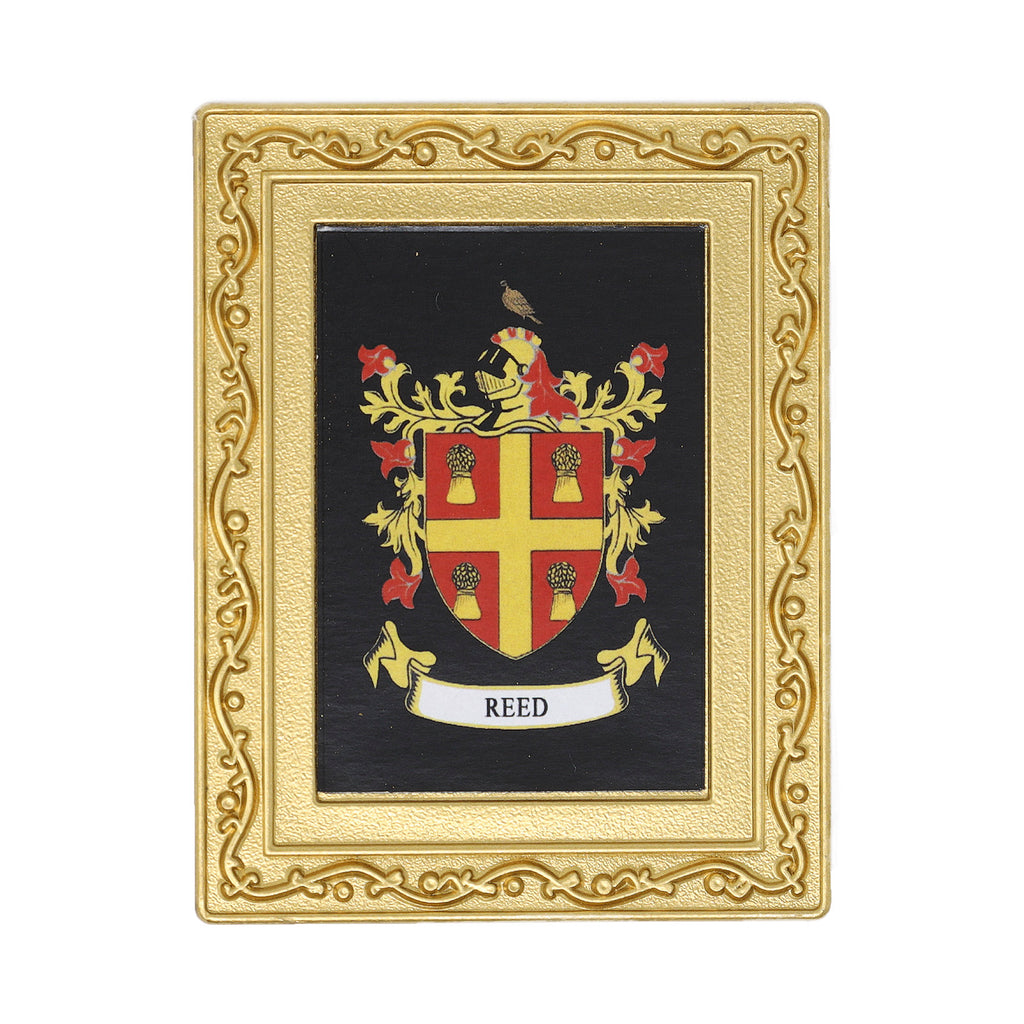 Coat Of Arms Fridge Magnet Reed