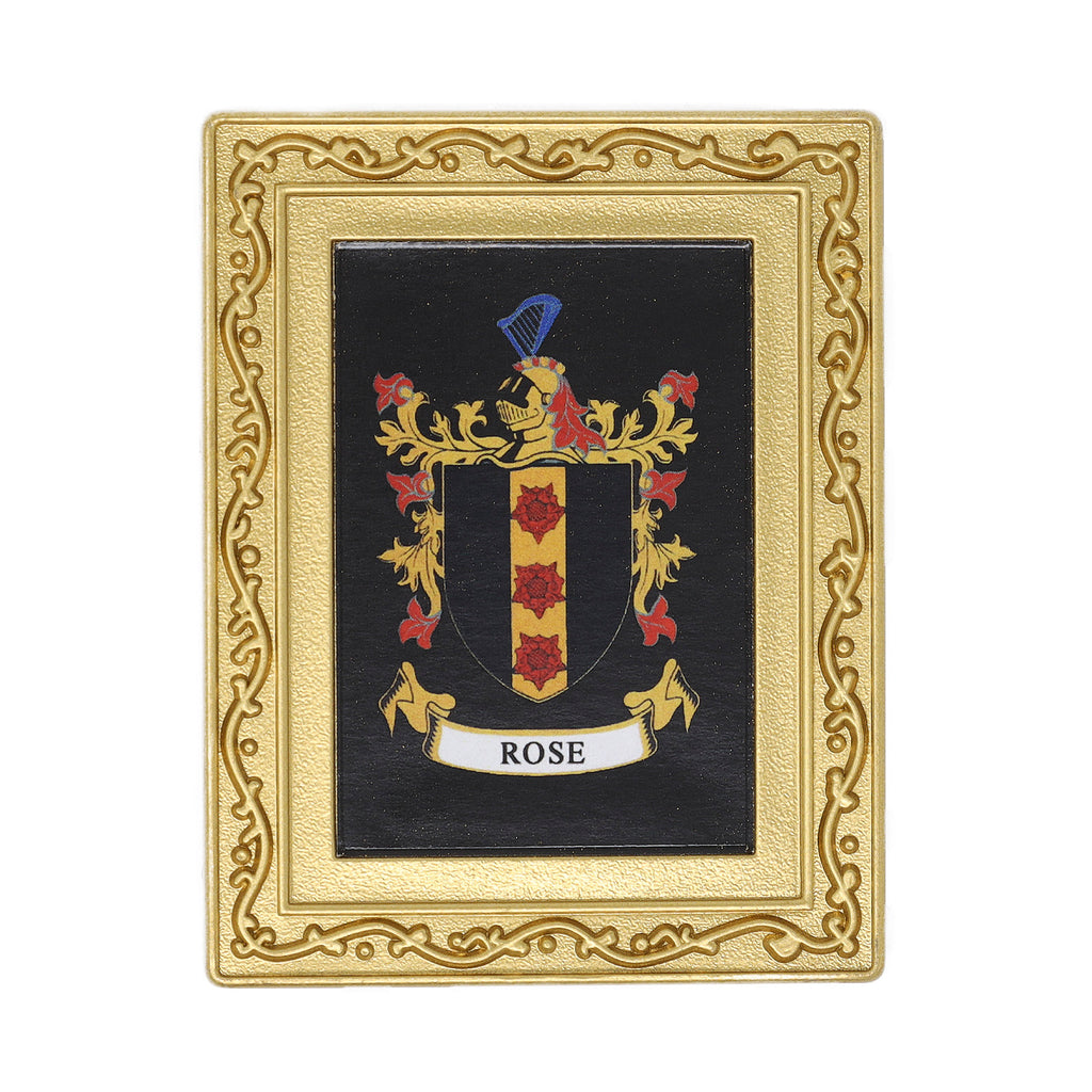 Coat Of Arms Fridge Magnet Rose