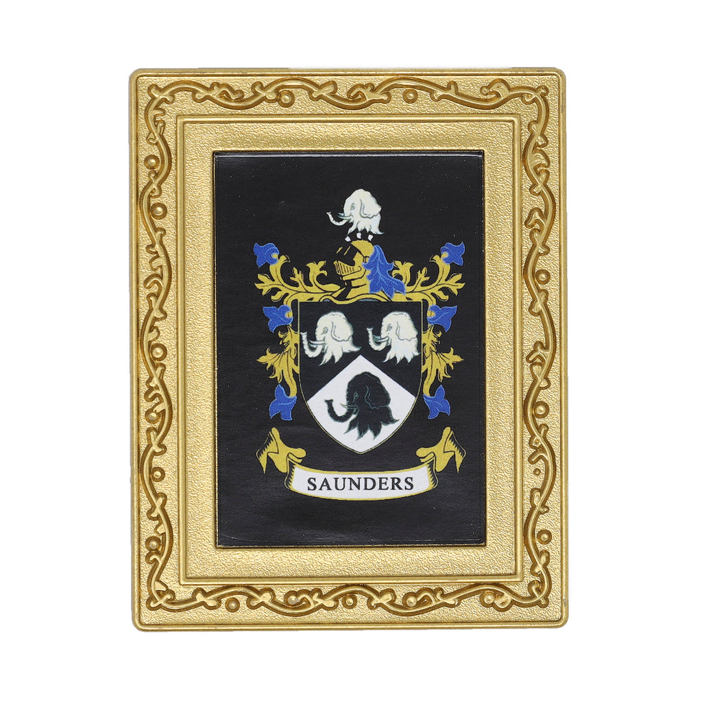 Coat Of Arms Fridge Magnet Saunders