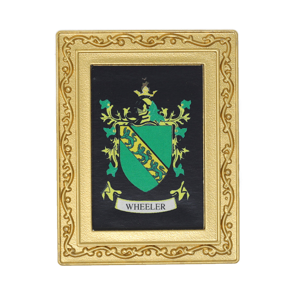 Coat Of Arms Fridge Magnet Wheeler