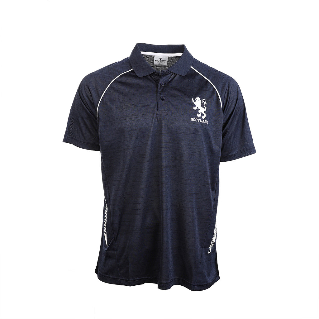 Flek Polo Shirt Lion Scotland Logo