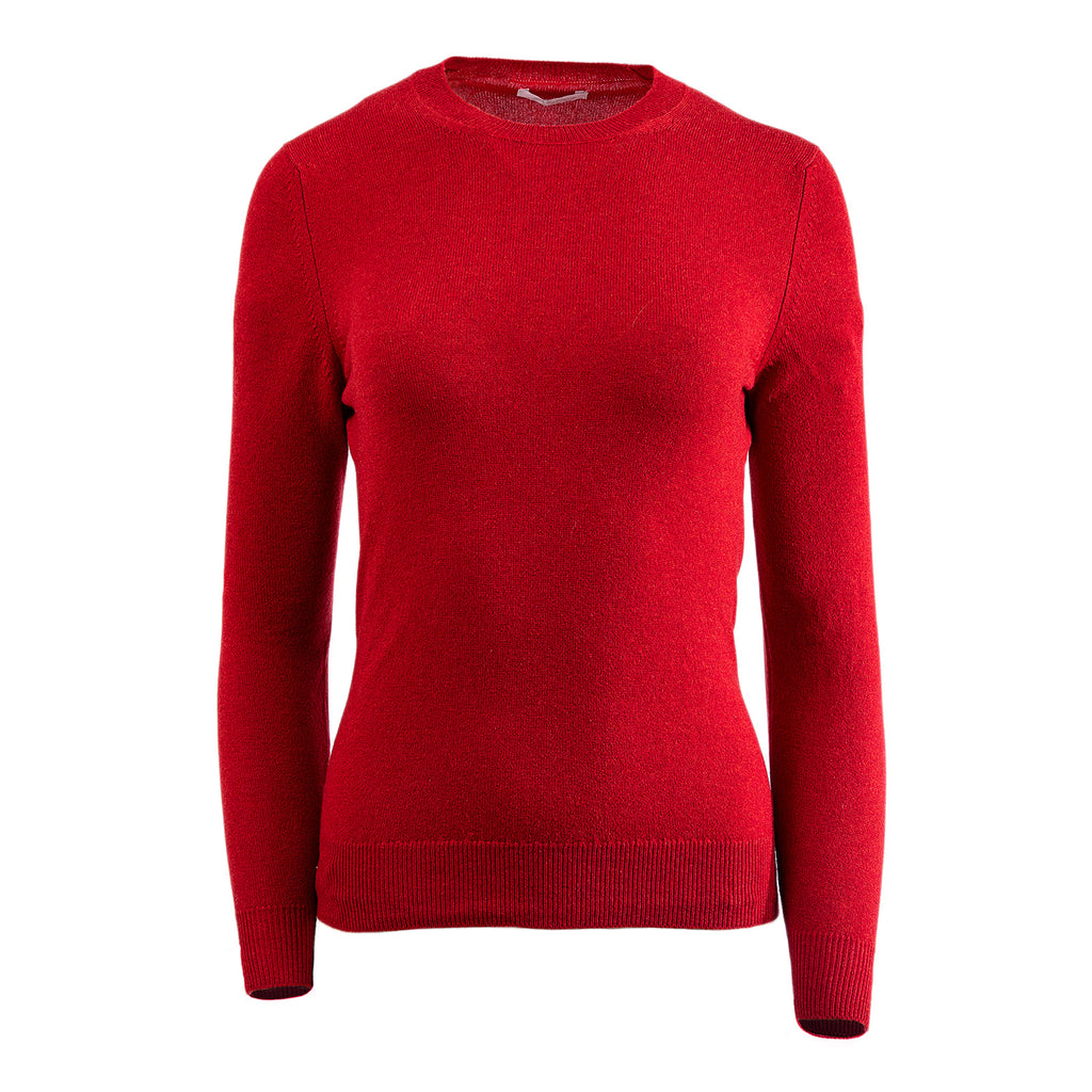 Women's 100% Cashmere Crew Neck Jumper John Laing Jasper