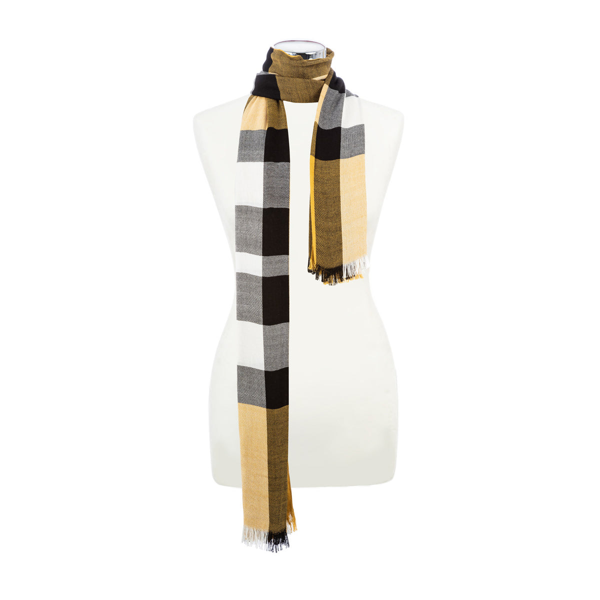 Tartan Stole Exploded Scotty Thomson Camel – Heritage of Edinburgh