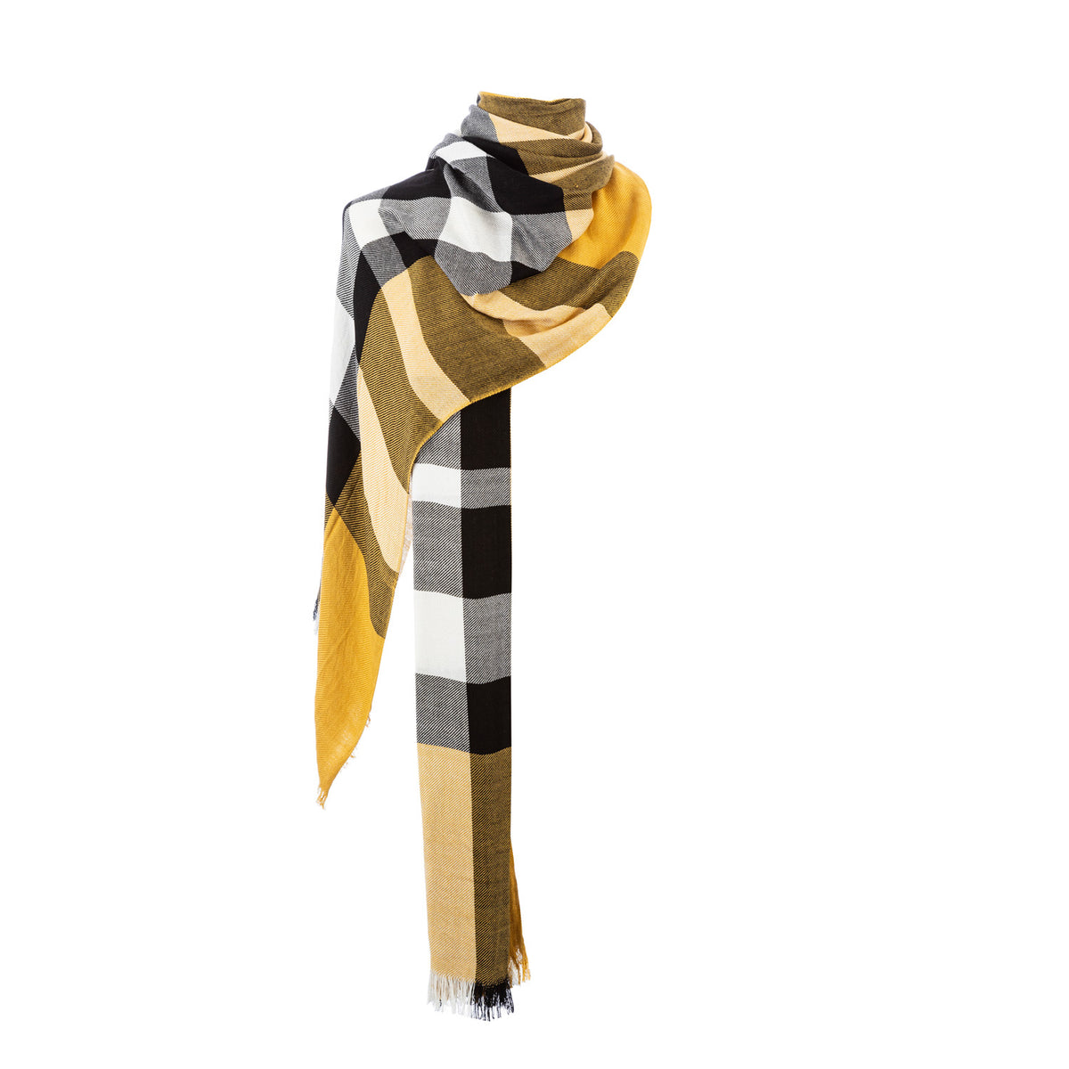 Tartan Stole Exploded Scotty Thomson Camel – Heritage of Edinburgh
