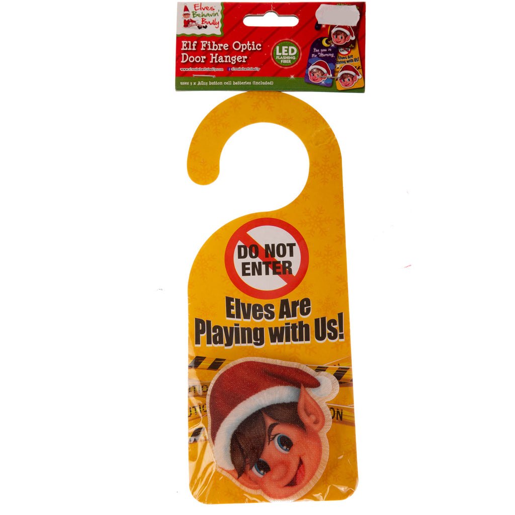 Elf Door Sign