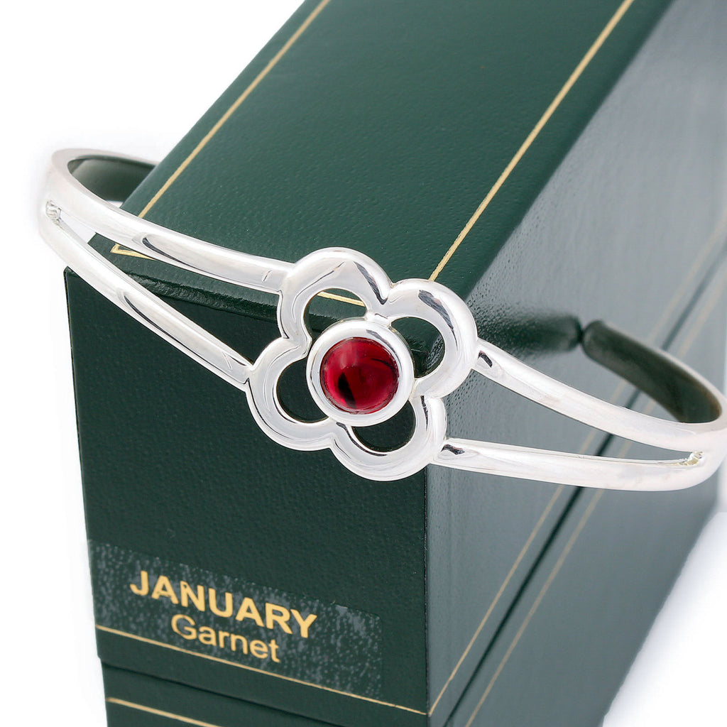 Birth Stone Bangle January