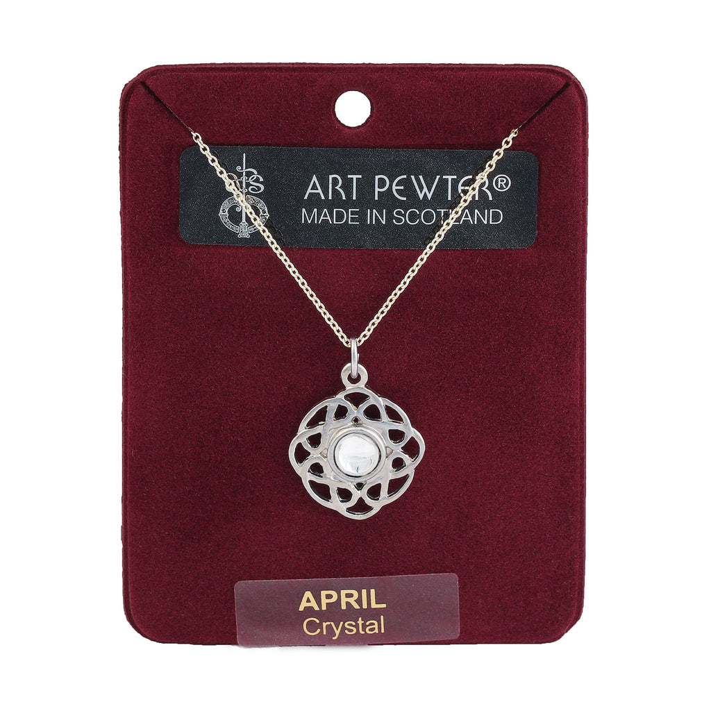 Birth Stone Pendant April