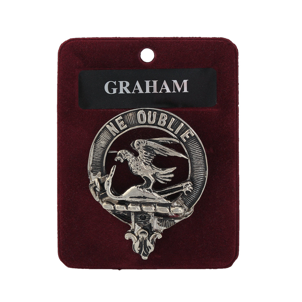 Art Pewter Clan Badge 1.75" Graham