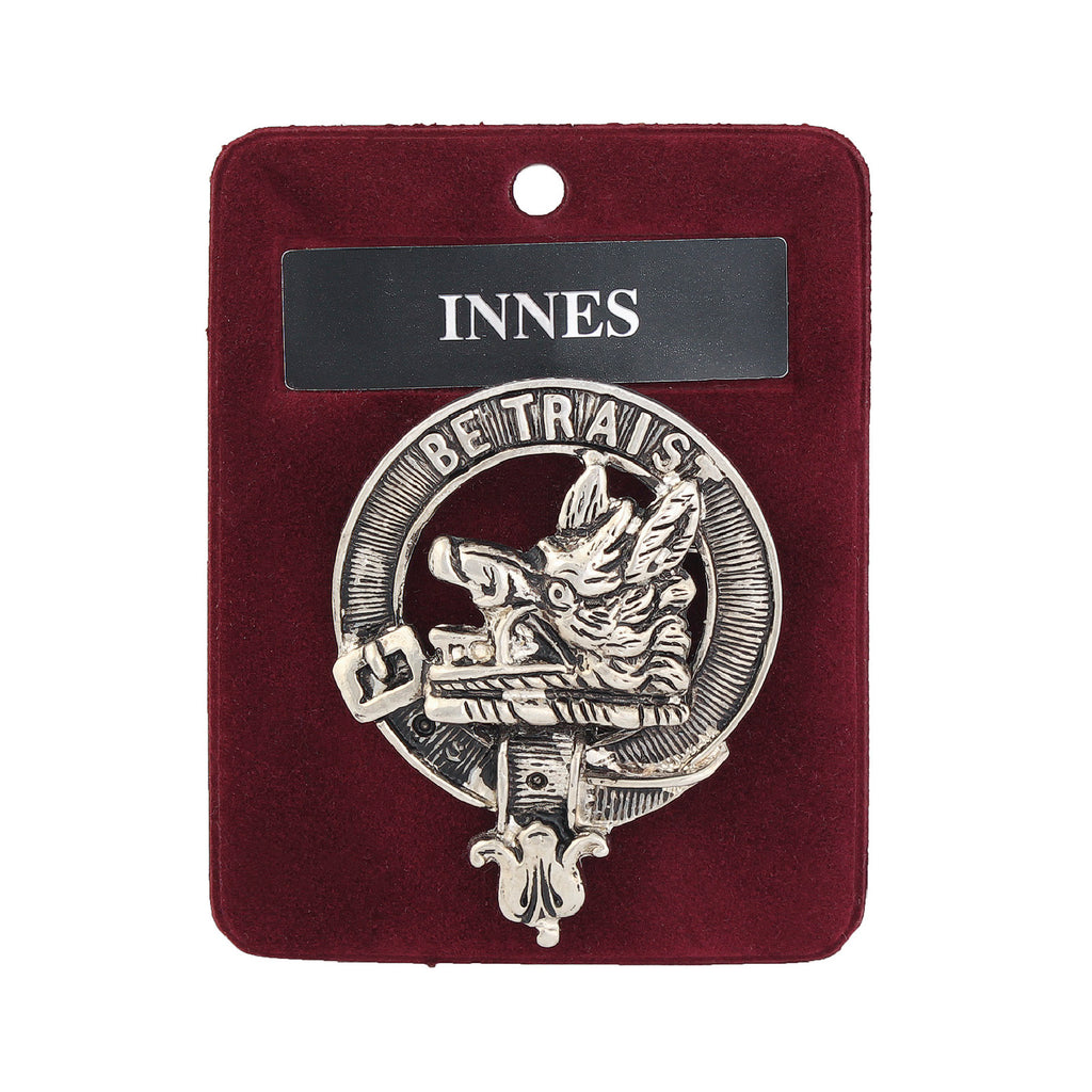 Art Pewter Clan Badge 1.75" Innes