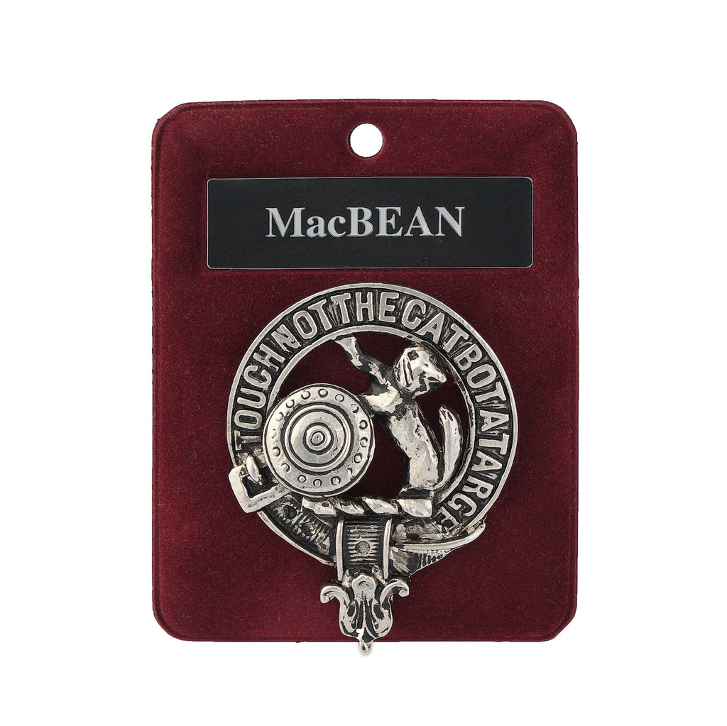 Art Pewter Clan Badge 1.75" Macbean