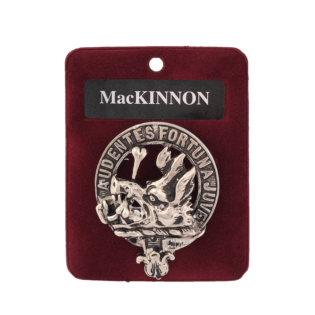 Art Pewter Clan Badge 1.75" Mackinnon