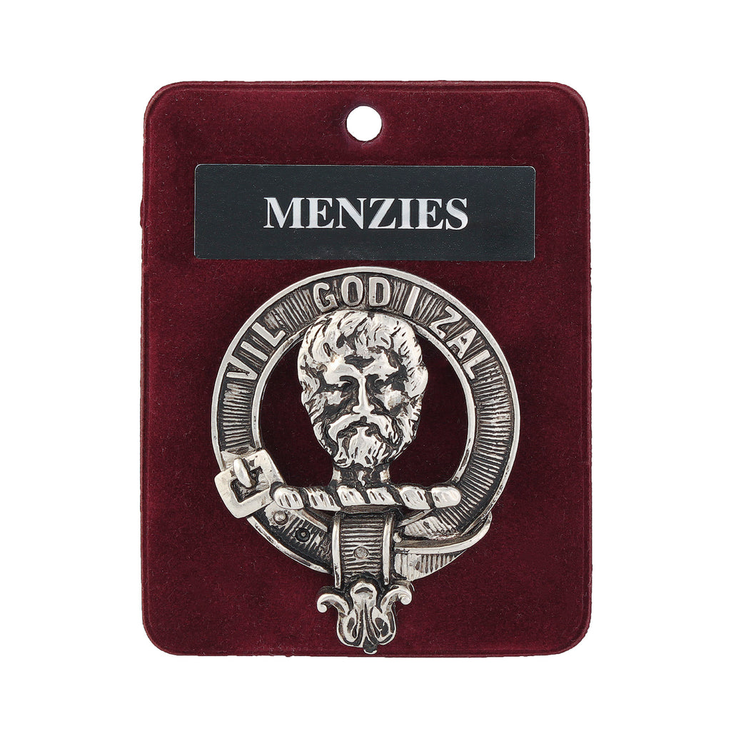 Art Pewter Clan Badge 1.75" Menzies