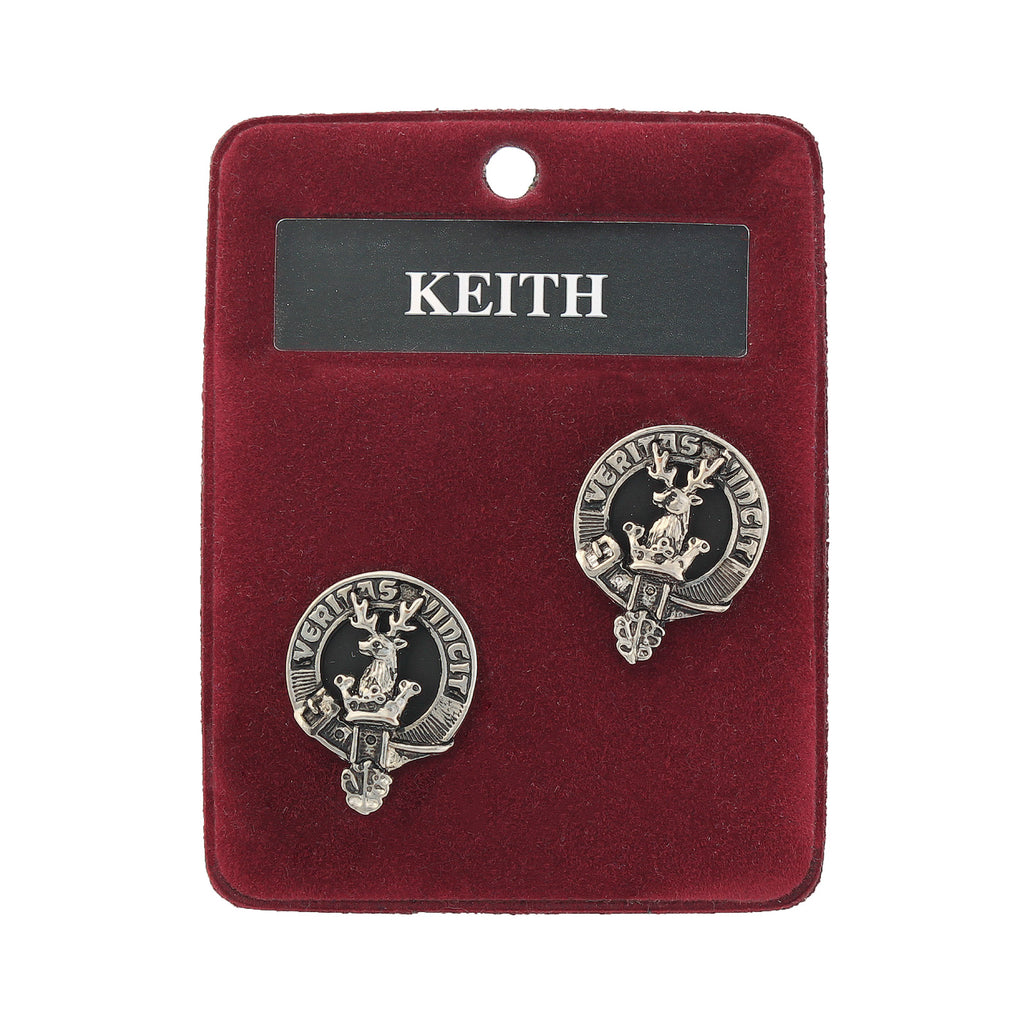 Art Pewter Cufflinks Keith