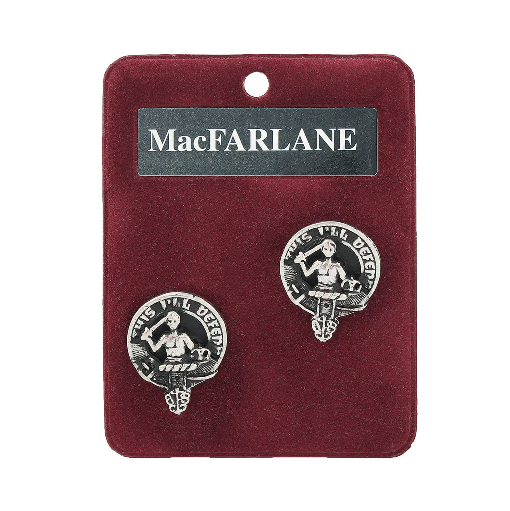 Art Pewter Cufflinks Macfarlane