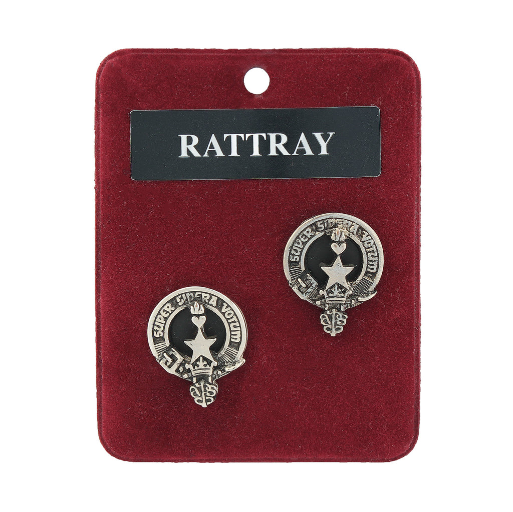 Art Pewter Cufflinks Rattray