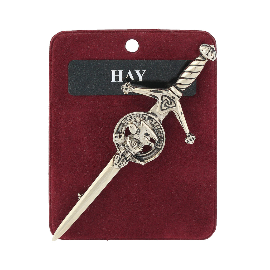 Art Pewter Kilt Pin Hay