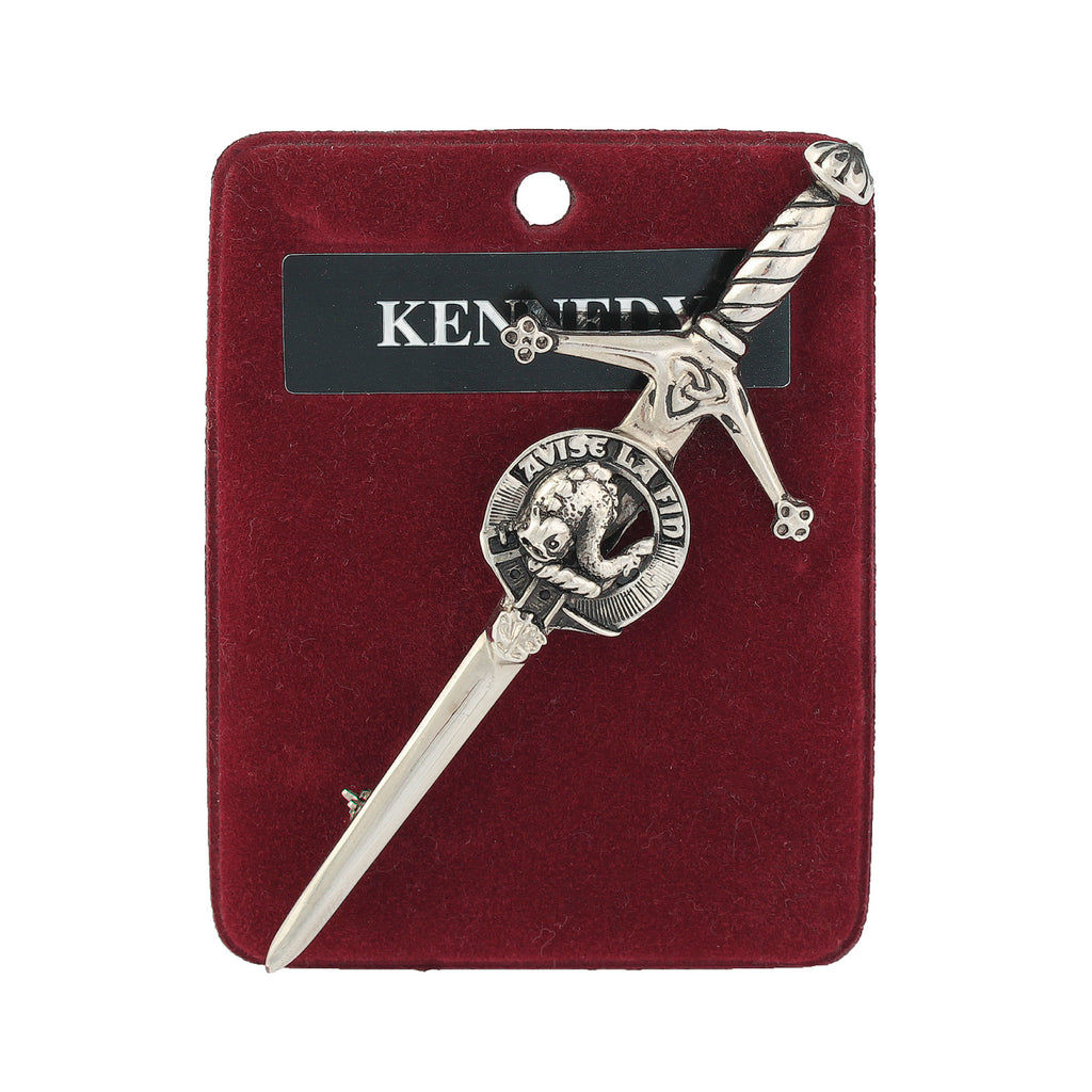 Art Pewter Kilt Pin Kennedy