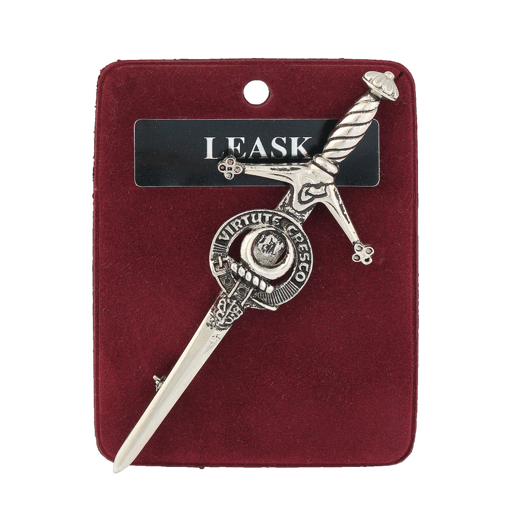 Art Pewter Kilt Pin Leask