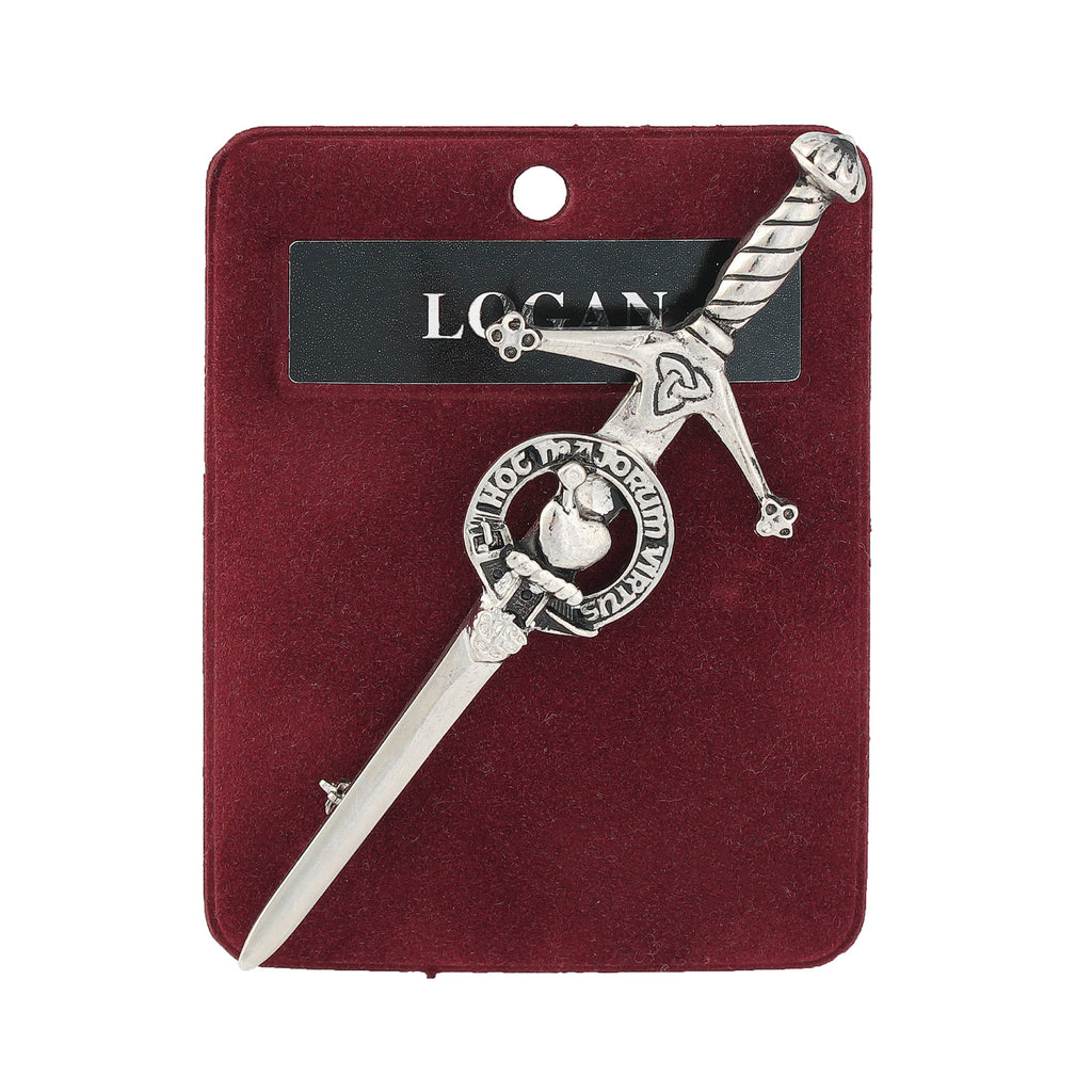 Art Pewter Kilt Pin Logan