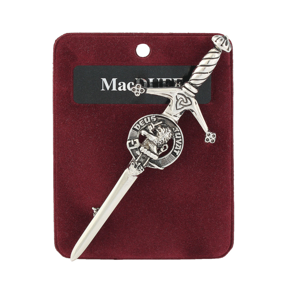 Art Pewter Kilt Pin Macduff