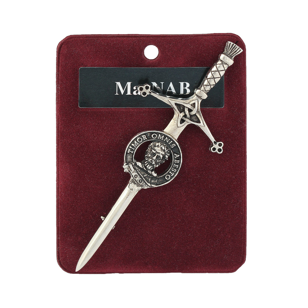 Art Pewter Kilt Pin Macnab