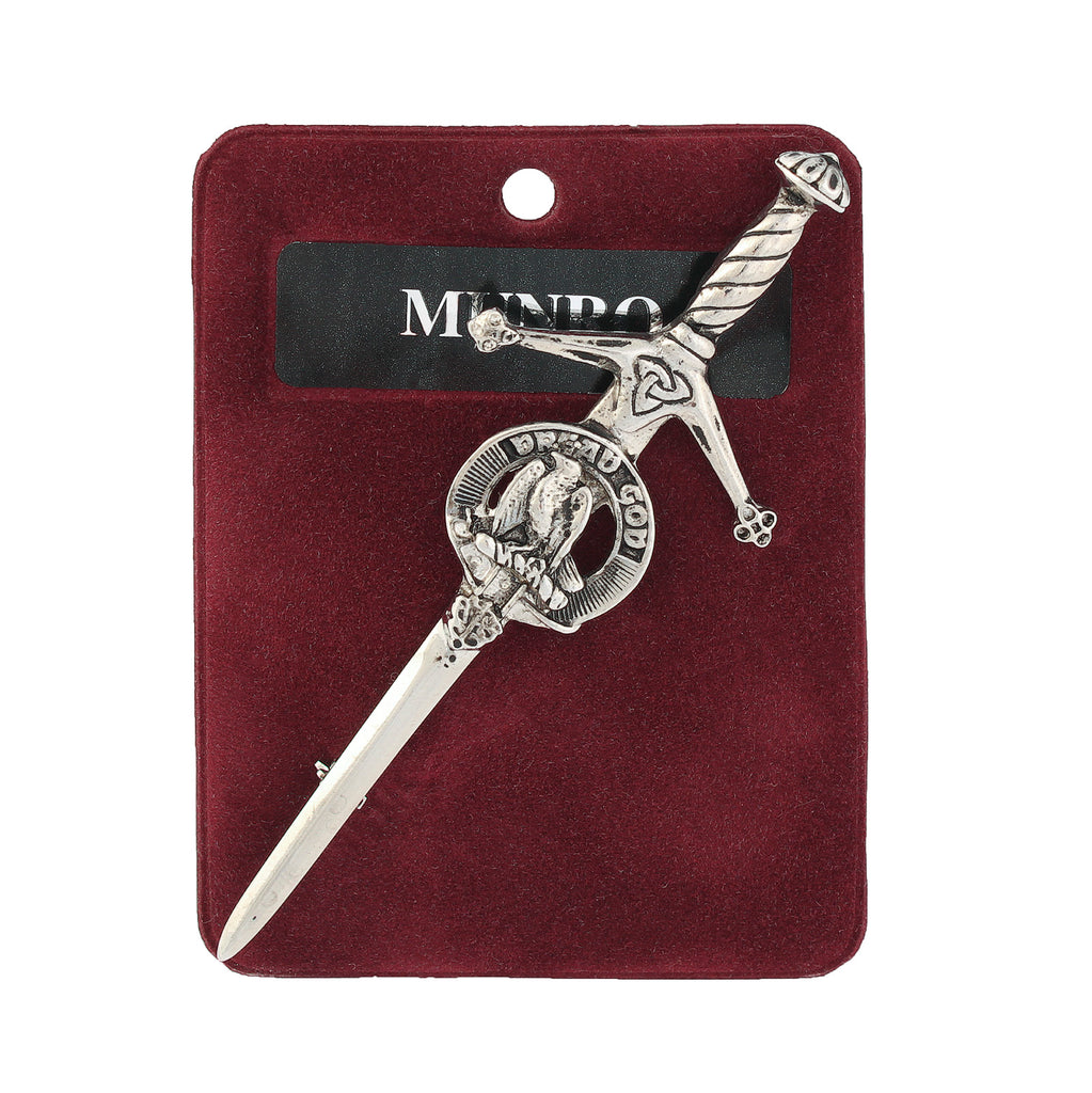 Art Pewter Kilt Pin Munro