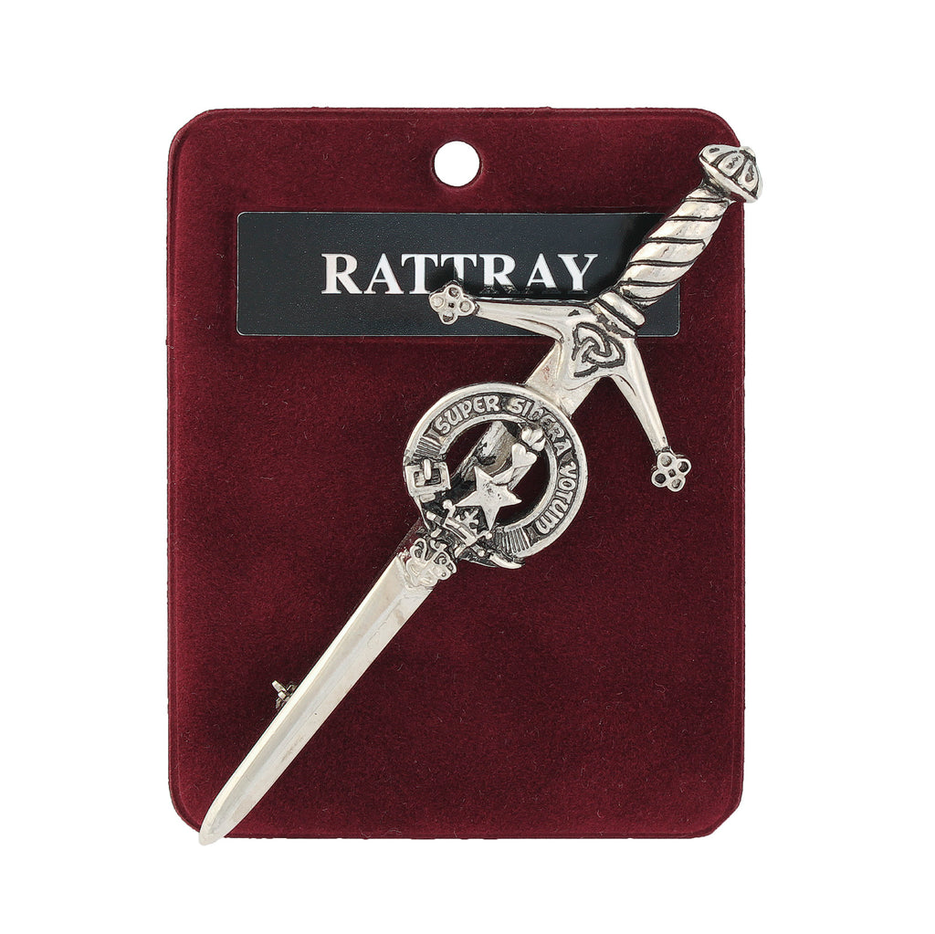 Art Pewter Kilt Pin Rattray