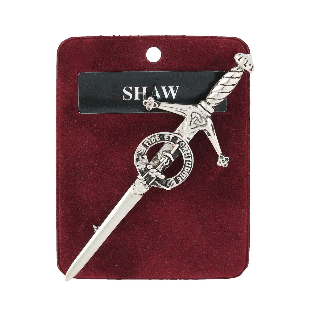 Art Pewter Kilt Pin Shaw