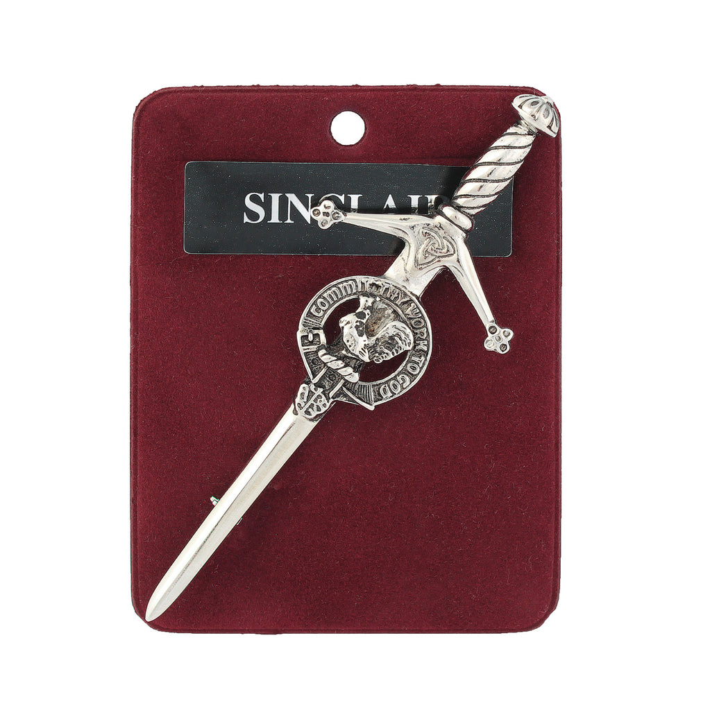 Art Pewter Kilt Pin Sinclair