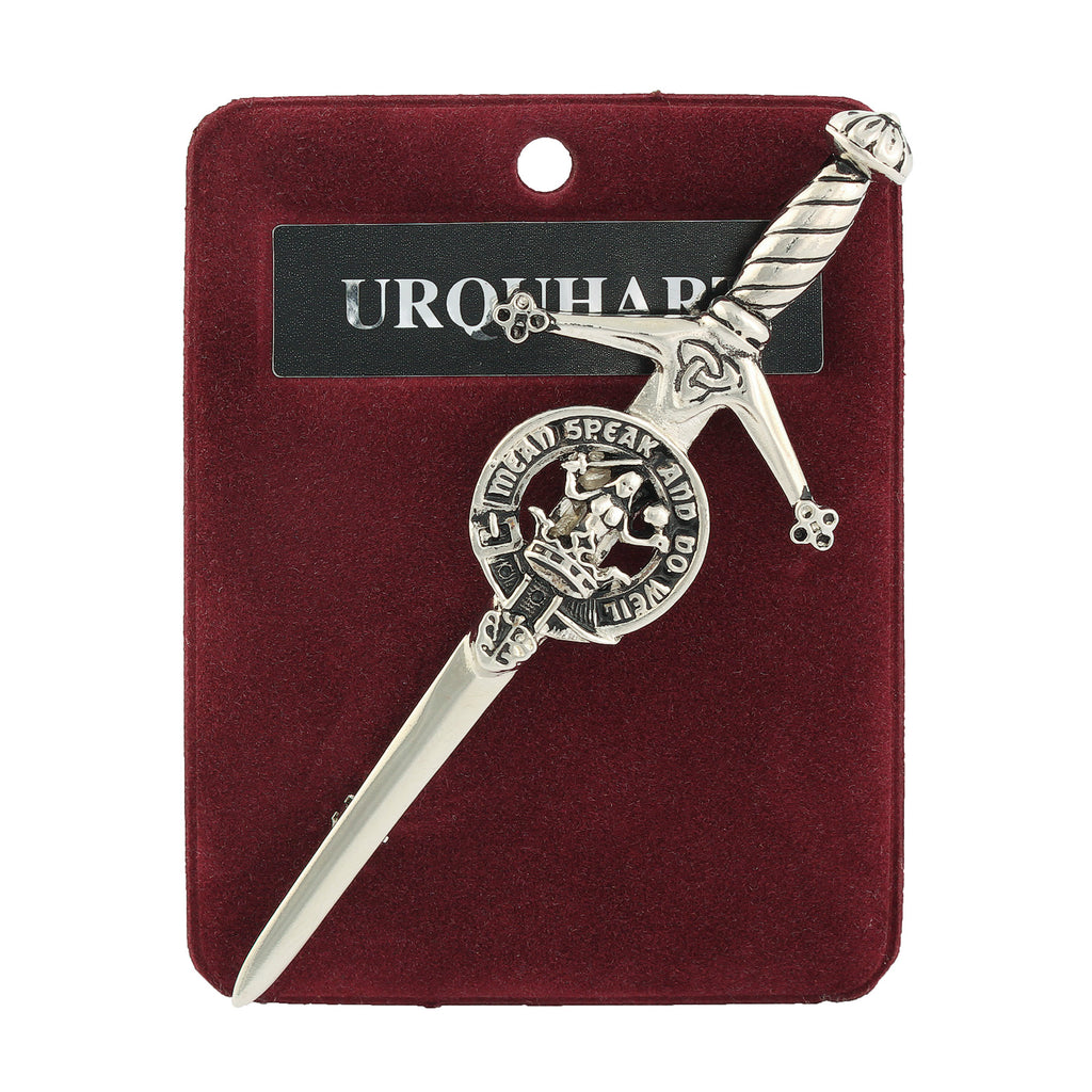 Art Pewter Kilt Pin Urquhart