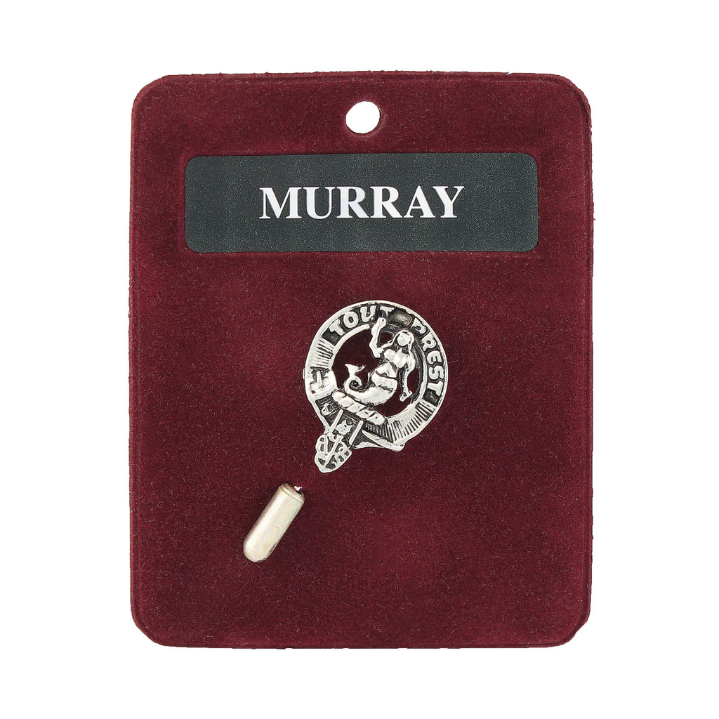 Art Pewter Lapel Pin Murray