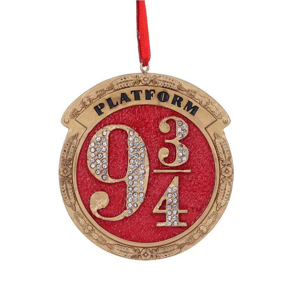 Hp Platform 9 3/4 Hanging Ornament