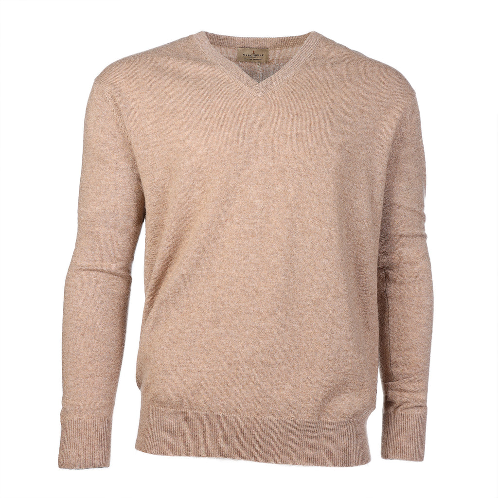 Men's Heritage Cashmere 100% Cashmere V  Marble