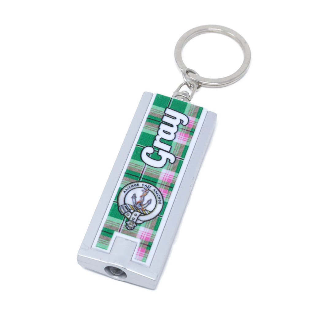 Clan Led Keyring Gray