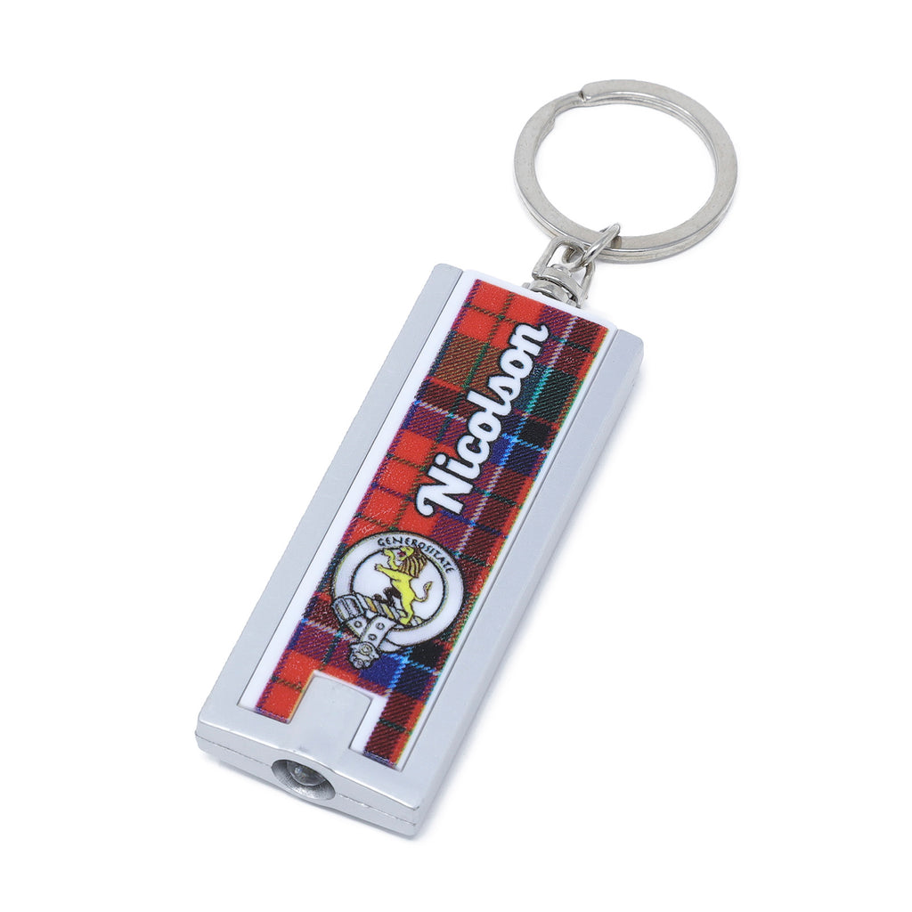 Clan Led Keyring Nicholson