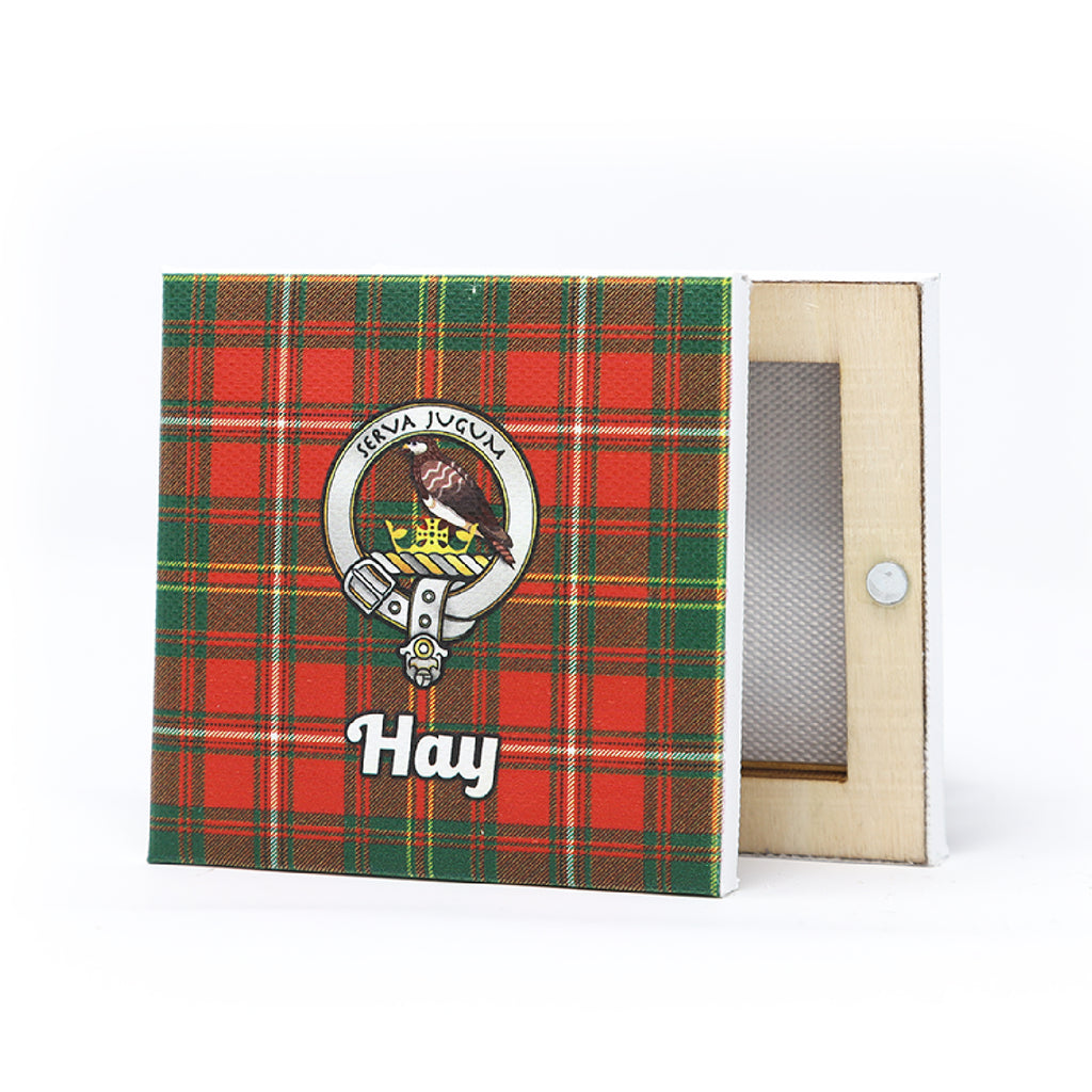 Clan Square Fridge Magnet Hay