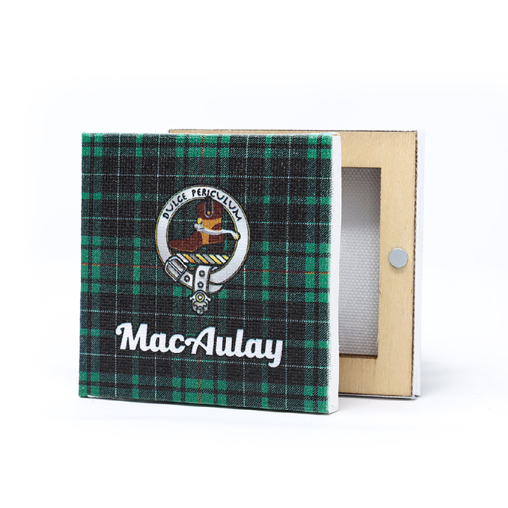 Clan Square Fridge Magnet Macaulay