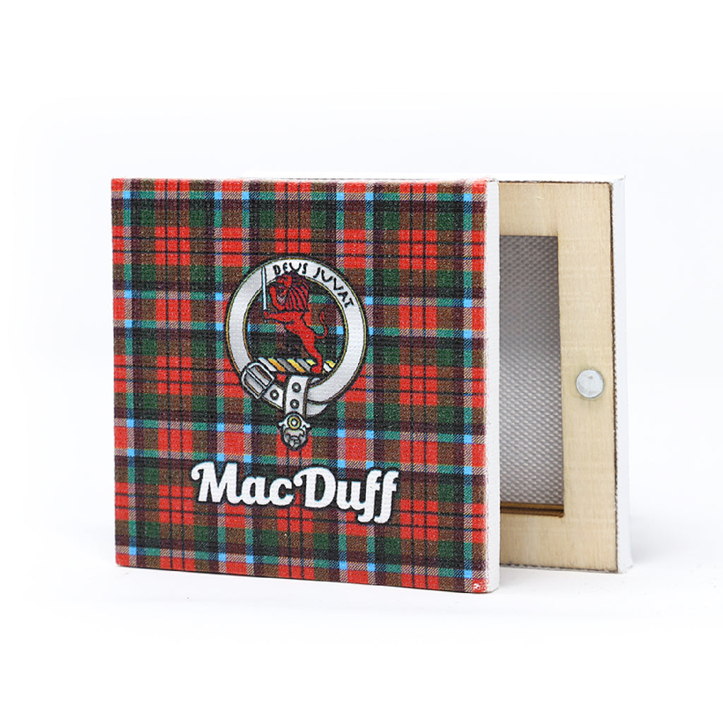 Clan Square Fridge Magnet Macduff