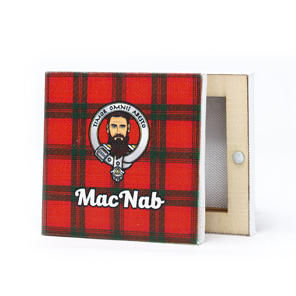 Clan Square Fridge Magnet Macnab