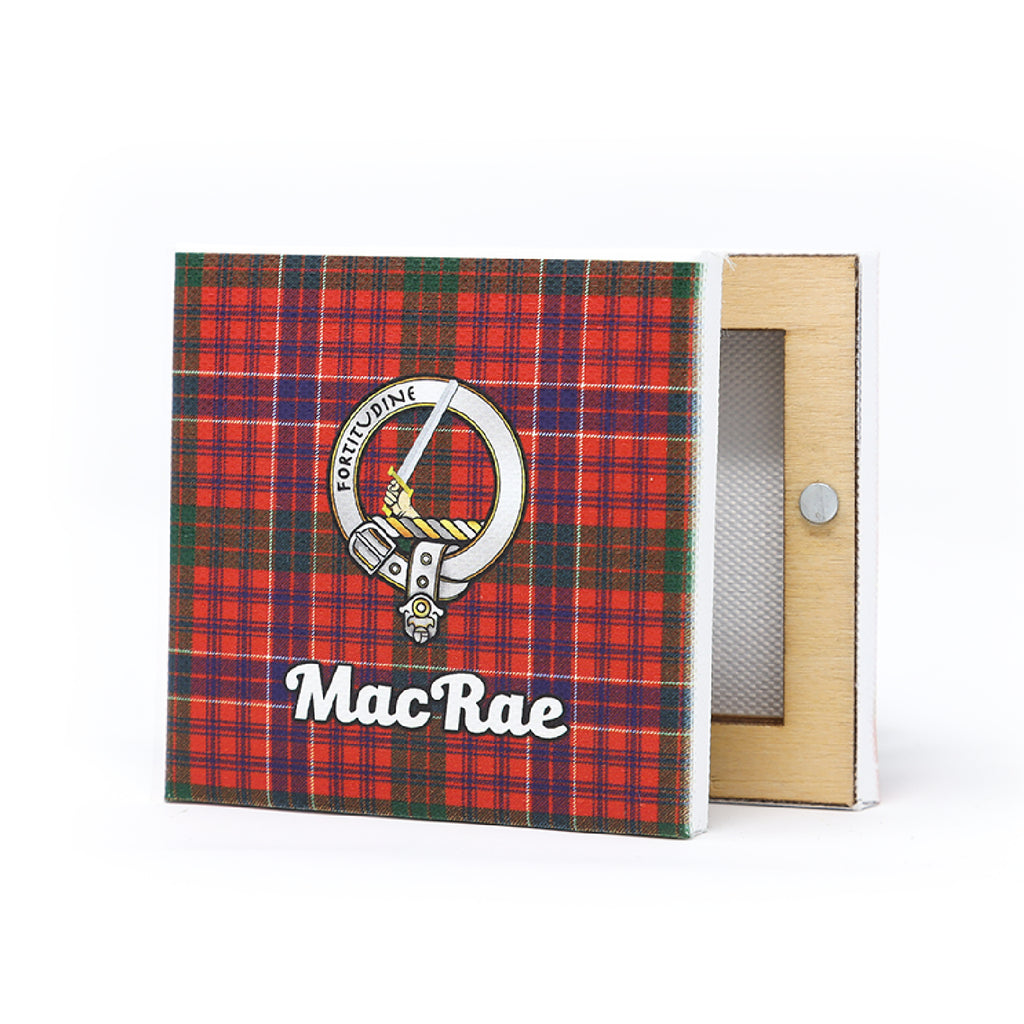 Clan Square Fridge Magnet Macrae