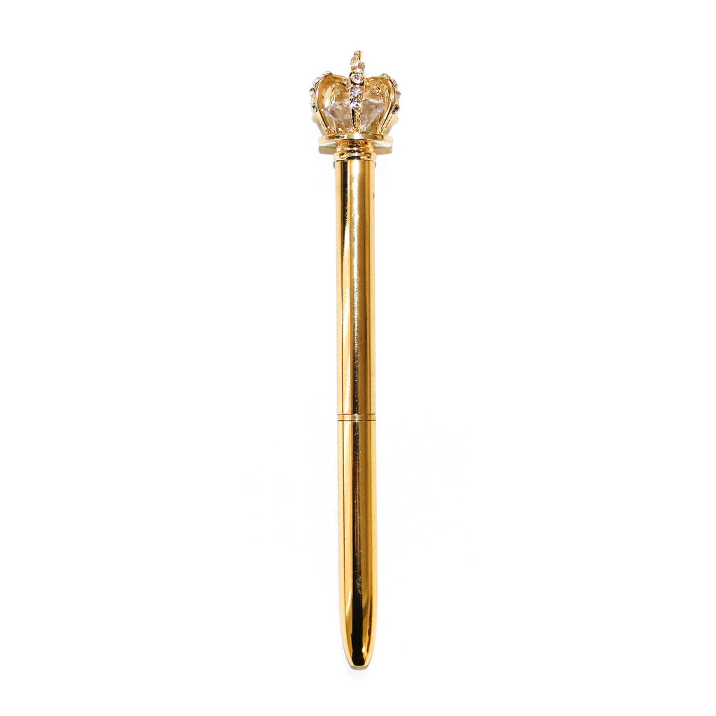 Crown Pen - Gold