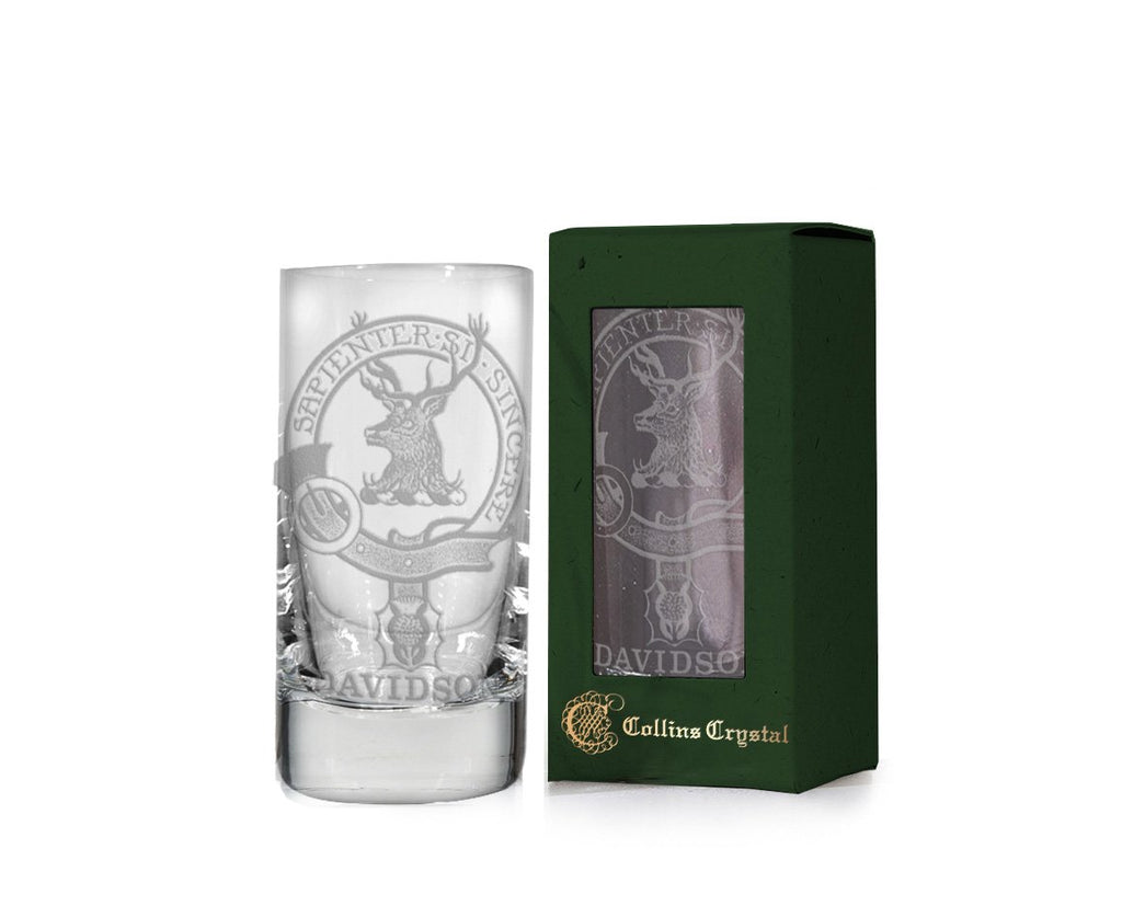 Collins Crystal Clan Shot Glass Mackenzie