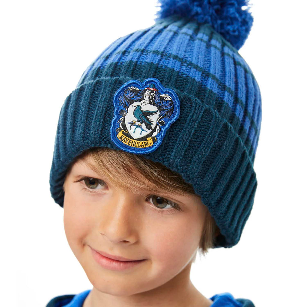 Kids Ravenclaw Chunky Knit Beanie