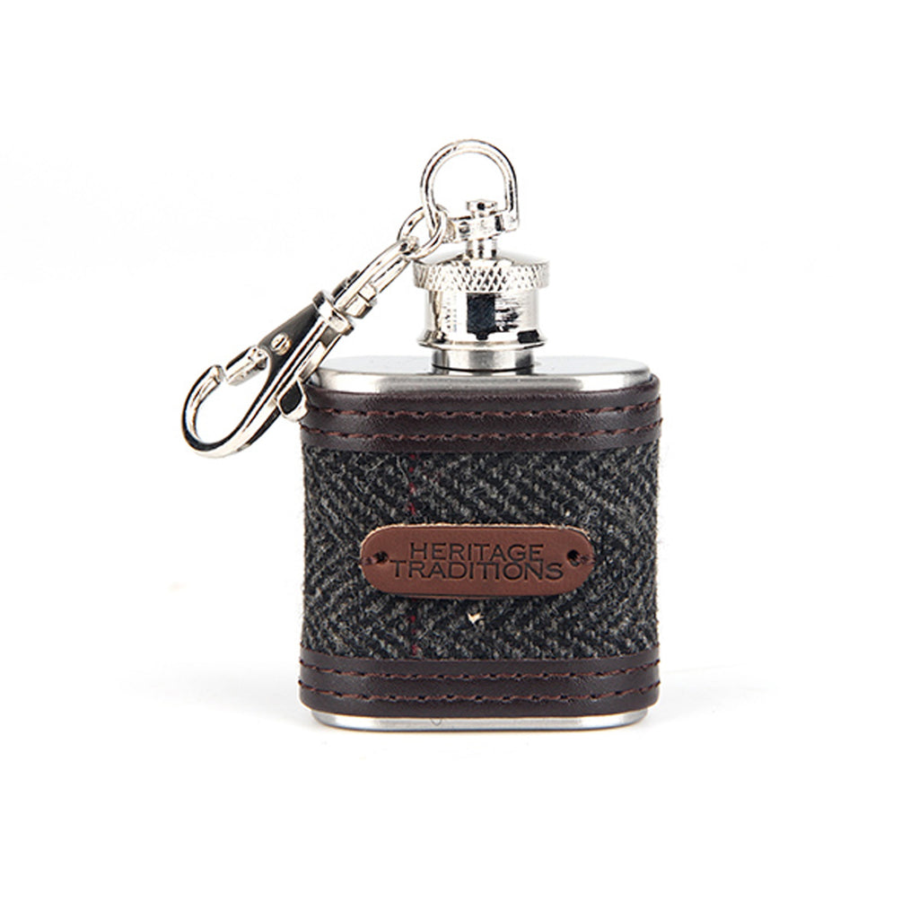 Tweed Hipflask 1Oz