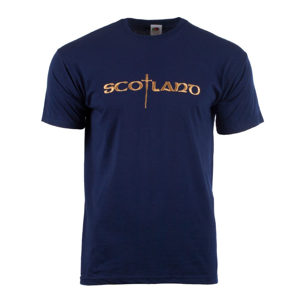 Scotland Large Sword T-Shirt Emb