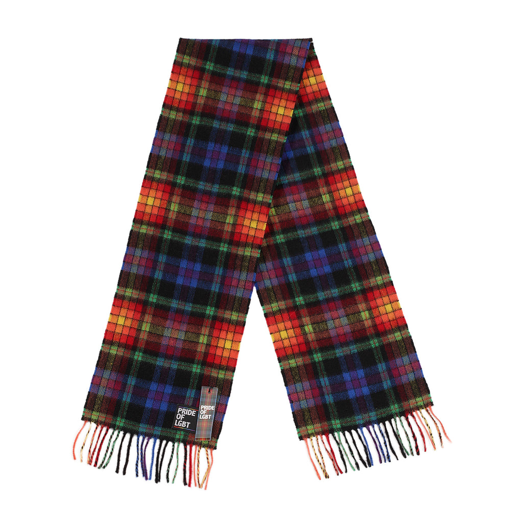 Tartan Weaving Mill 100% Cashmere Scarf  Lgbt